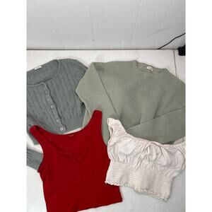 Brandy Mellville John Galt Bundle of 4 different tops. One Size or Size Small